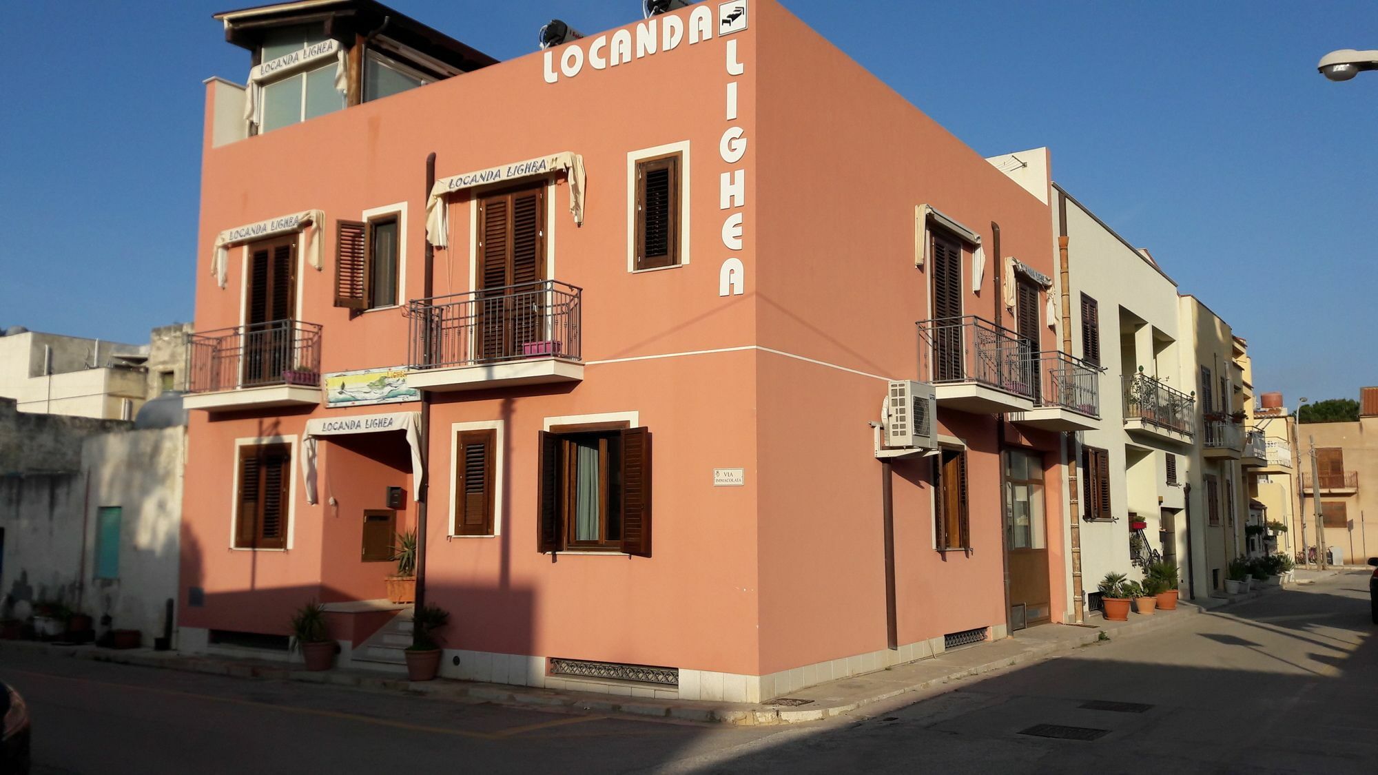 Locanda Lighea Rooms 산비토로카포 외부 사진